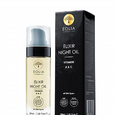 EOLIA ΘΡΕΠΤΙΚΟ ΛΑΔΙ ΠΡΟΣΩΠΟΥ ELIXIR NIGHT OIL 30ML