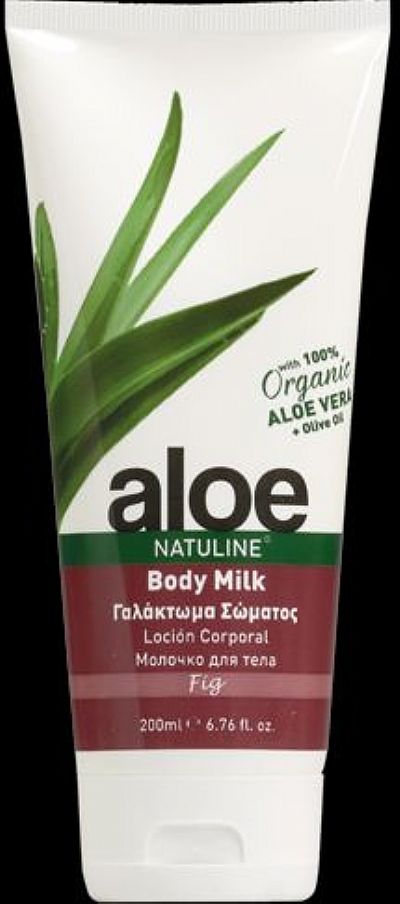 NATULINE Γαλακτωμα σωματος Αλοη με συκο 75ml
