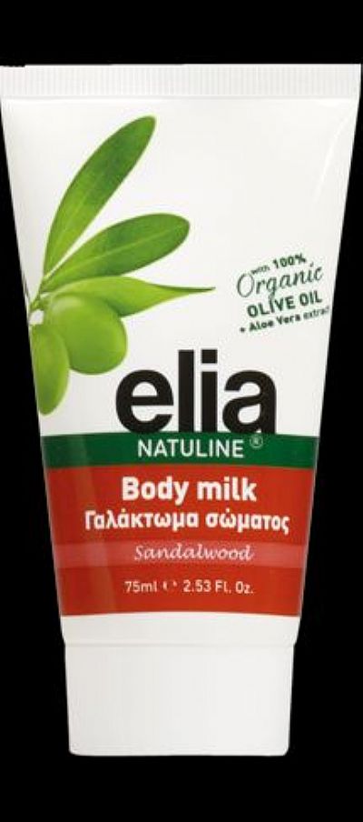 NATULINE Γαλακτωμα σωματος Ελια με σανδαλοξυλο 75ml