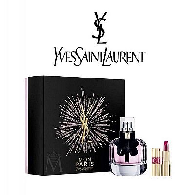 YSL Mon Paris woman Set (edp 50ml &rouge)