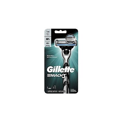GILLETTE Mach 3 Ξυριστική Μηχανή + 2 Ανταλλακτικά