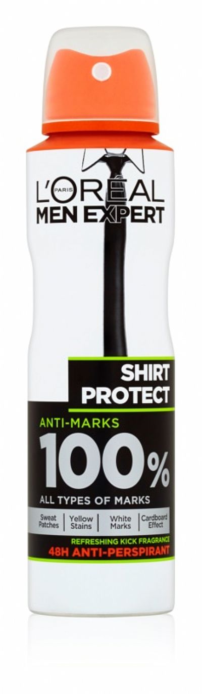LOREAL PARIS MEN EXPERT Shirt Protect Spray, 48ωρη προστασία 150ml