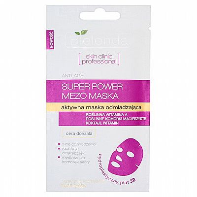 BIELENDA SKIN CLINIC PROFESSIONAL ANTI-AGE ACTIVE REJUVENATING MASK 3D 10ml