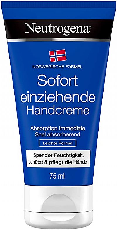 NEUTROGENA ΚΡΕΜΑ ΧΕΡΙΩΝ  ΓΡΗΓΟΡΗ ΑΠΟΡΡΟΦΗΣΗ ΣΕ ΣΩΛΗΝΑΡΙΟ 75ml