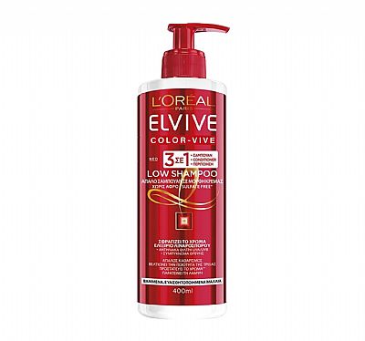 LOréal Elvive Color-Vive Low Σαμπουάν 400ml
