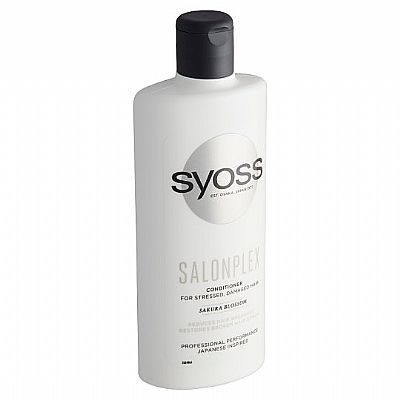  Syoss Conditioner SalonPlex Μαλακτική Κρέμα για Ταλαιπωρημένα Μαλλιά από Βαφές & Syling, 440ml 