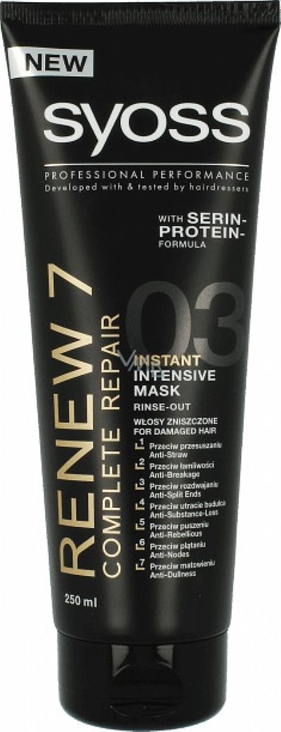 Syoss Εντατική Μάσκα Renew 7 250ml