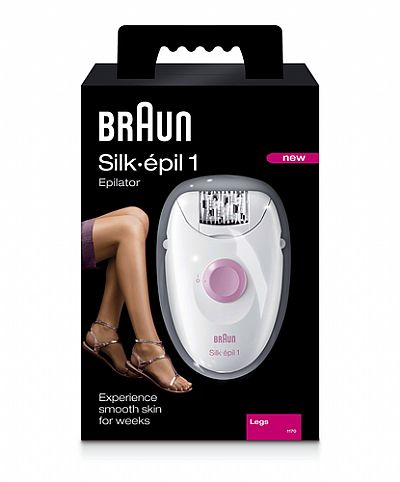 Braun SE1170 Αποτριχωτική Μηχανή Silk Epil 1, 1 συσκευή