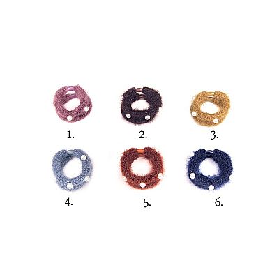 RO-RO Λάστιχο Μόδας με Πέρλες Σετ 2τεμ. no2