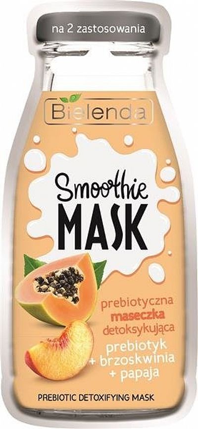 BIELENDA SMOOTHIE MASK ΜΕ ΡΟΔΑΚΙΝΟ ΚΑΙ ΠΑΠΑΓΙΑ  2ml