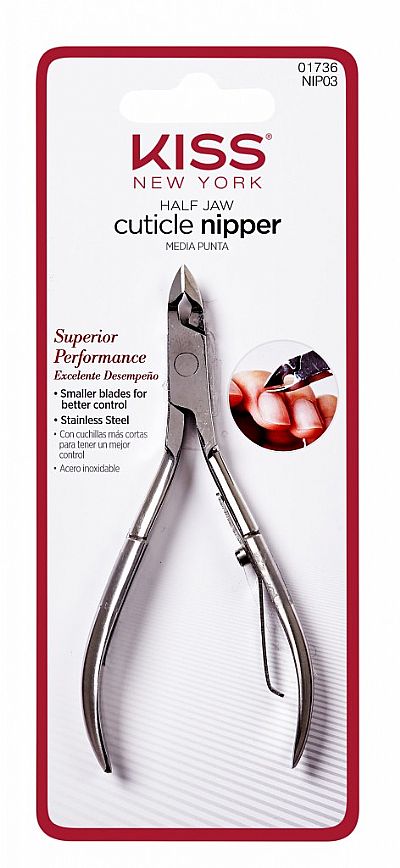 KISS HALF JAW CUTICLE NIPPER #NIPO03