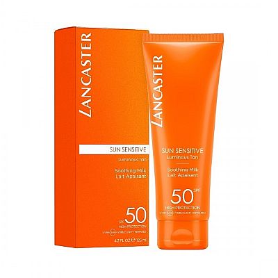 Lancaster Sun Sensitive Luminous Tan Softening Milk Spf50 125ml