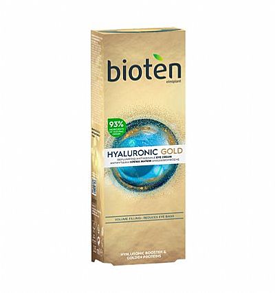 Bioten Κρέμα Ματιών Hyaluronic Gold 15ml