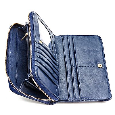 VERDE πορτοφόλι ΜΠΛΕ Νο18-0001088