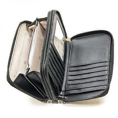 VERDE πορτοφόλι μαύρο Νο18-0001072