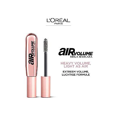 LOREAL AIR VOLUME MEGA MASCARA black 9ml