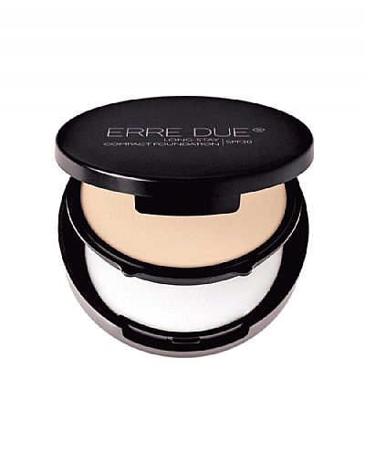 ERRE DUE LONG-STAY COMPACT FOUNDATION SPF30 No 602 buff
