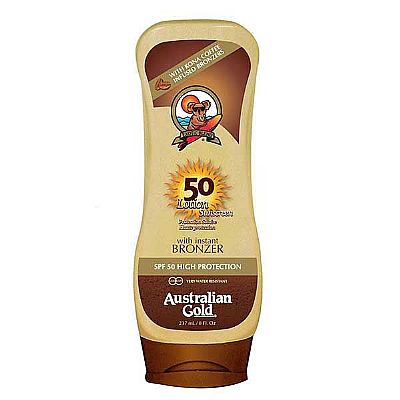  Australian Gold SPF 50 Lotion with Instant Bronzer 237ml 