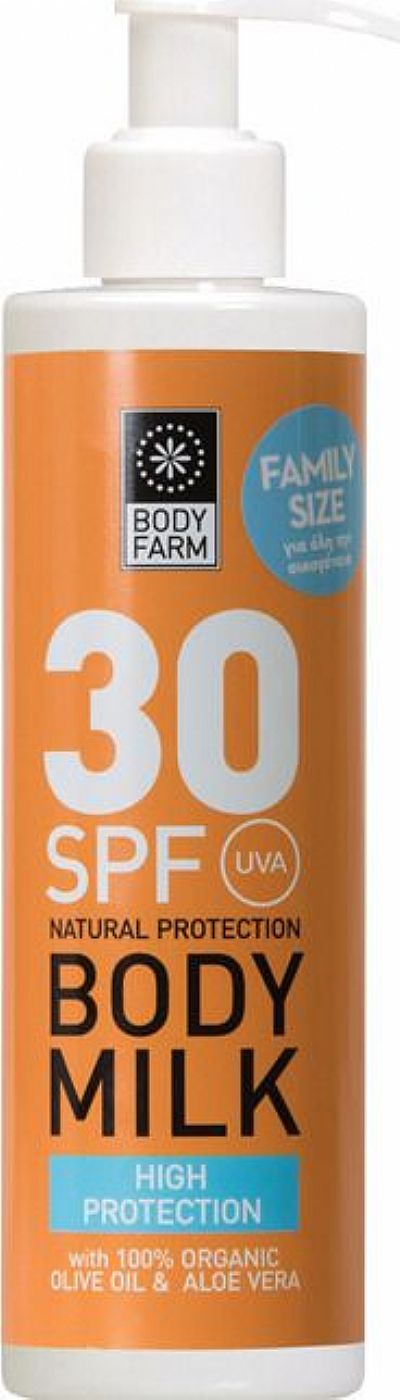 Bodyfarm Body Milk SPF30 250ml