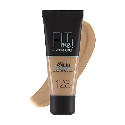  Maybelline Fit Me! Matte + Poreless 128 WARM NUDE 30ml