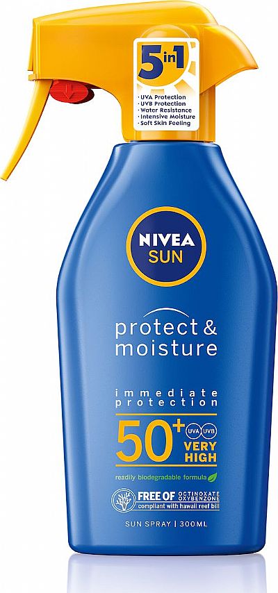 Nivea Sun Protect and Moisture spf50 300ml