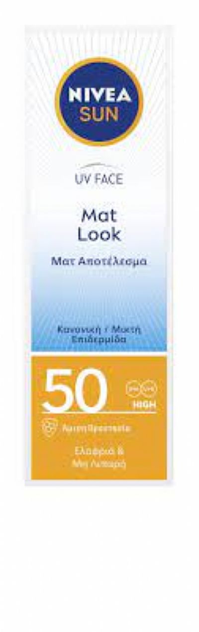 Nivea Sun UV FAVE Mat Look spf50 50ml