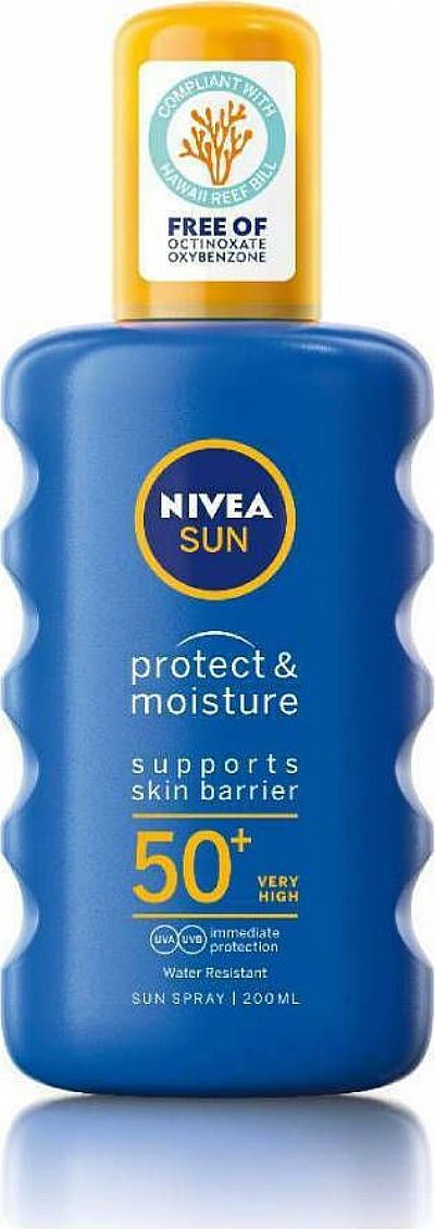 Nivea Sun Protect and Moisture Spray spf50 200ml