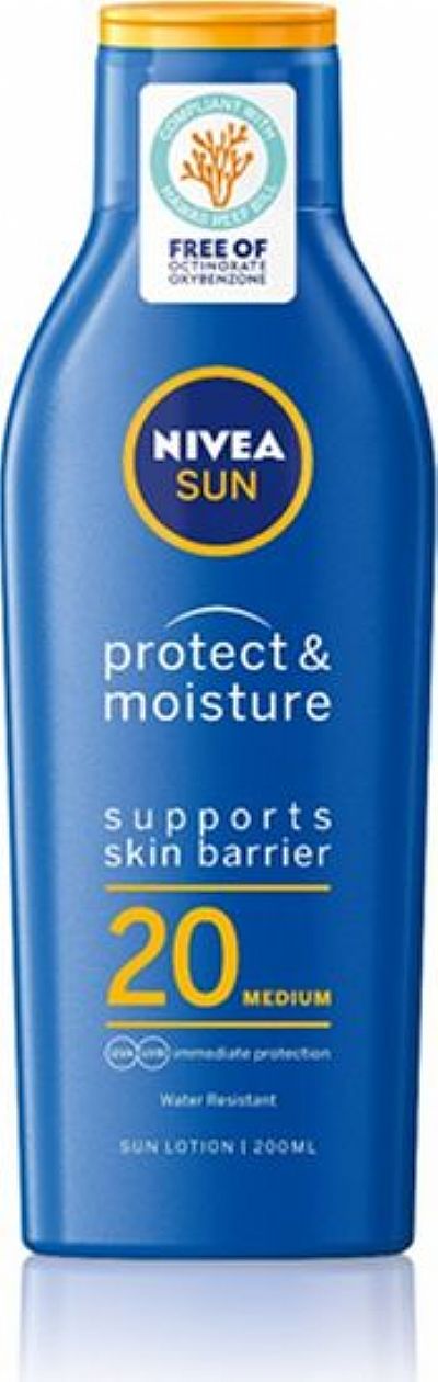 Nivea Sun Protect and Moisture Lotion spf20 200ml