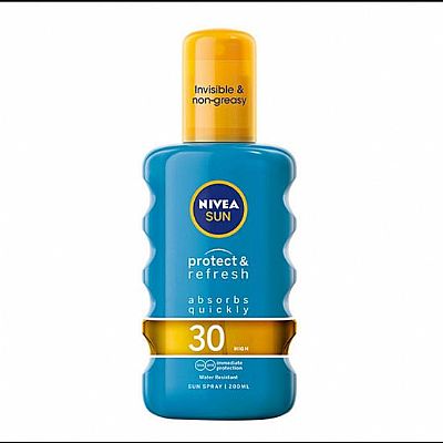 Nivea  Sun Protect & Refresh Invisible Spray SPF 30 200ml
