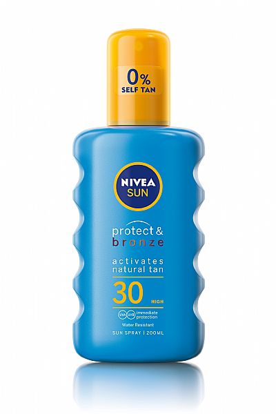 Nivea Sun Protect & Bronze SPF30 Spray 200ml