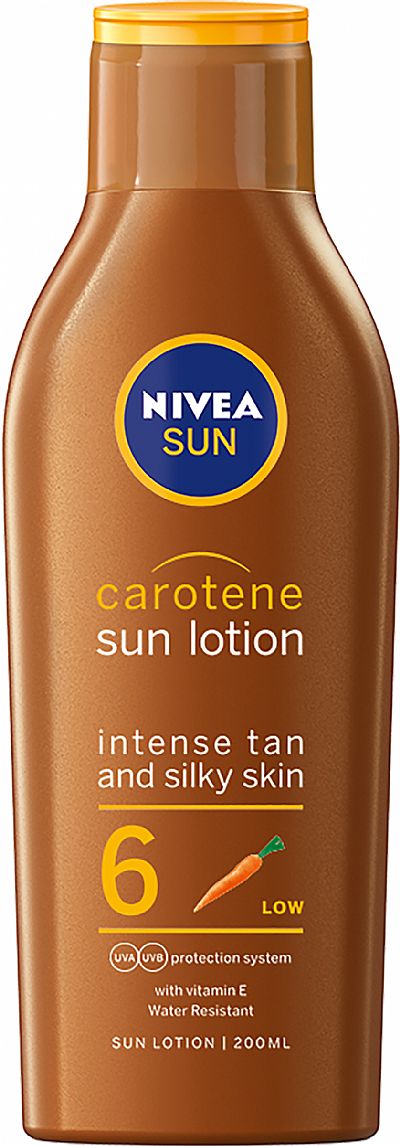 Nivea Carotene Sun Lotion SPF6 200ml