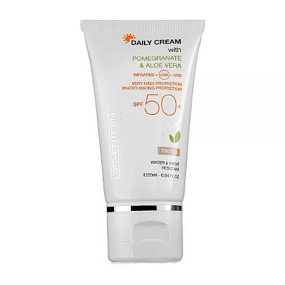 Seventeen Daily Cream SPF50 Tinted 75ml