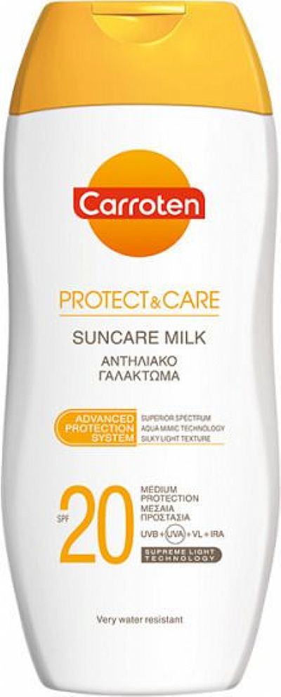 Carroten Protect & Care Suncare Milk spf20 200ml