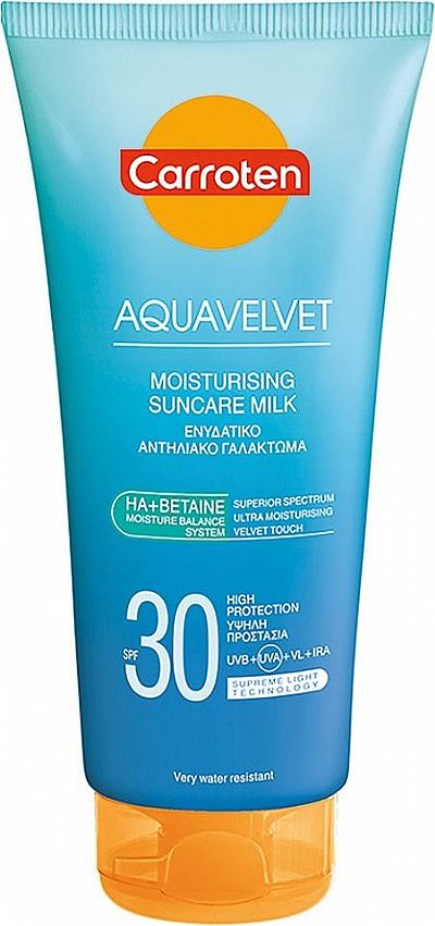 Carroten Aquavelvet Moisturizing Suncare Milk spf30 200ml