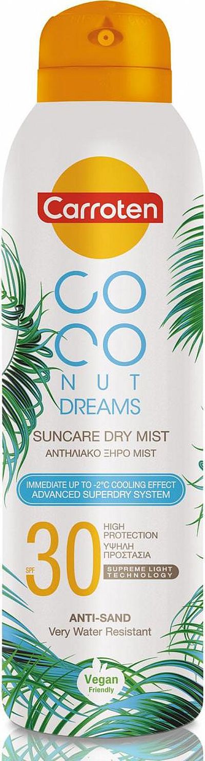 Carroten Coconut Dreams Suncare Dry Mist spf30 200ml