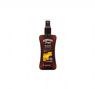 Hawaiian Tropic Coconut & Papaya Protective Dry Spray Oil spf10 200ml