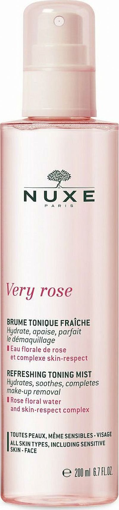 NUXE Very Rose Refreshing Toning Mist 200ml