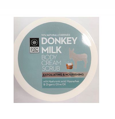 BODYFARM Donkey Milk Body Cream Scrub 200ml