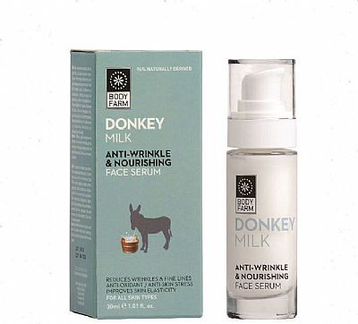 BODYFARM Donkey Milk Anti-Wrinkle & Nourishing Face Serum 30ml
