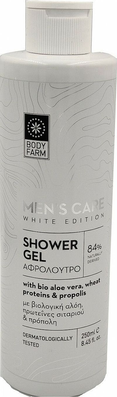 BODY FARM Mens White Edition Shower Gel 250ml