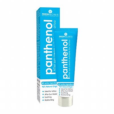 FreshScents Pantenol After Sun Cream Suitable for tattoo 30ml