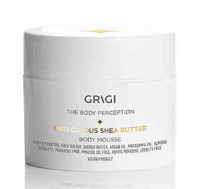 GRIGI ΤΗΕ BODY PERCEPTION MIRACULOUS SHEA BUTTER BODY MOUSSE 250ml