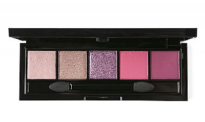GRIGI PRO PALETTE No 504 METALLIC & SHIMMER EYESHADOW PALETTE 5 COLOURS PINK & PURPLE