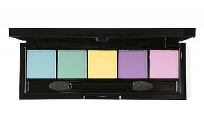  GRIGI PRO PALETTE No 505 METALLIC & SHIMMER EYESHADOW PALETTE 5 COLOURS PASTEL PARADISE