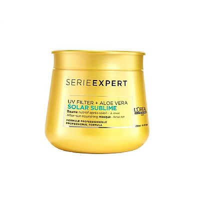LOREAL ΜΑΣΚΑ ΜΑΛΛΙΩΝ UV Filter & Aloe Vera SOLAR SUBLIME | 250 ml