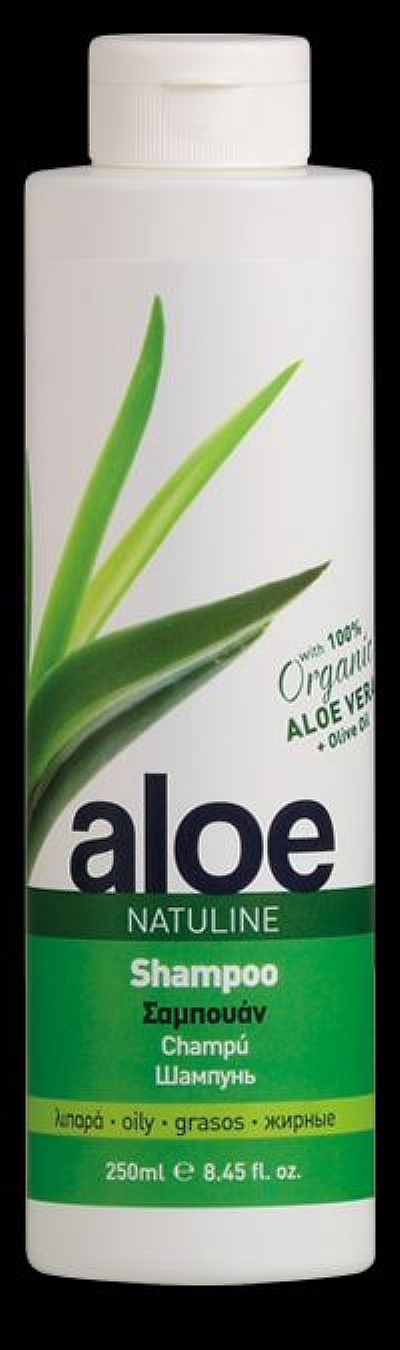 Bodyfarm Natuline Σαμπουάν Αλοή για Λιπαρά Μαλλιά 250ml