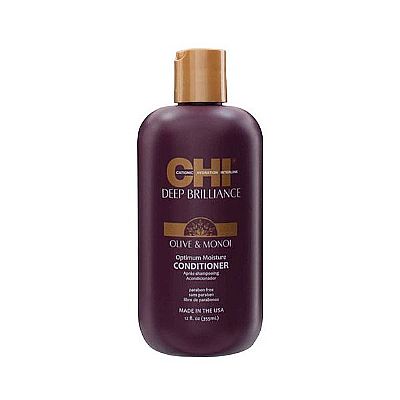  CHI Deep Brilliance Olive Monoi Optimum Moisture Conditioner 355ml 