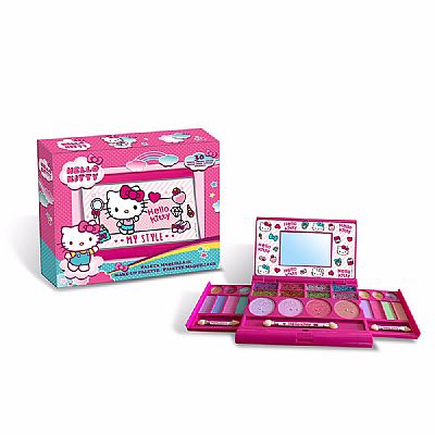 HELLO KITTY PLUMIER ALUMINO MAQUILLAJE set