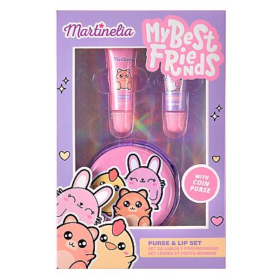 My Best Friends Purse & Lips Set