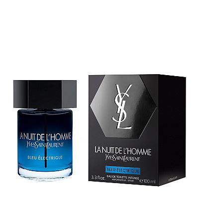 Yves Saint Laurent LA NUIT DE L'HOMME BLEU ELECTRIQUE EAU DE TOILETTE INTENSE 100ML
